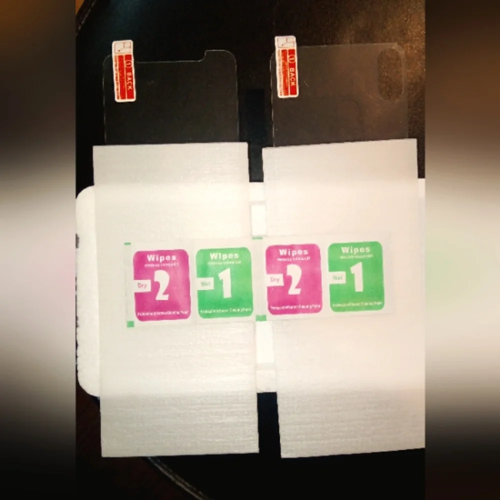 BNIB Front and Rear iPhone X Screen Protectors